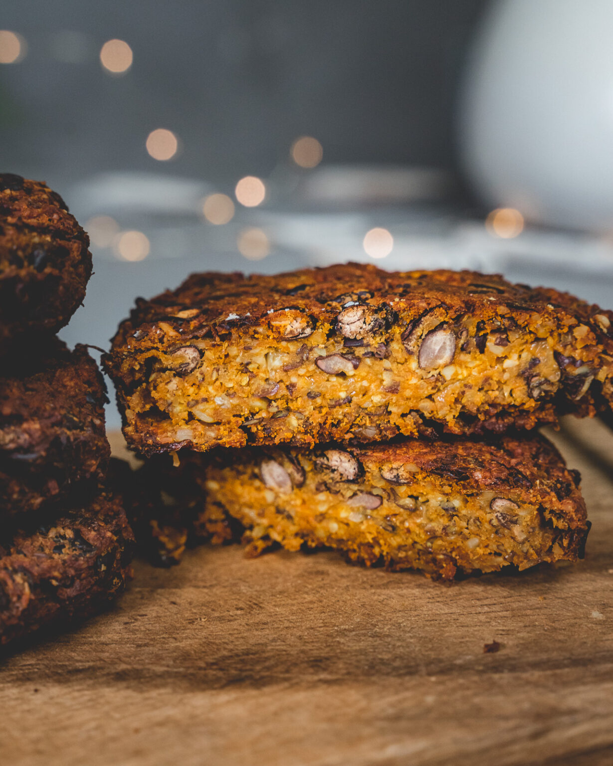 Rezept für veganes Meal Prepping BohnenPatty mit BlumenkohlStampf